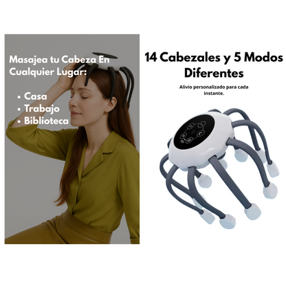 Masajeador Pulpo Eléctrico
